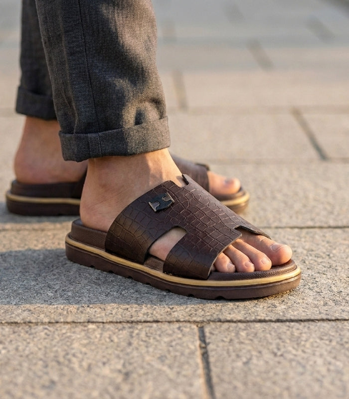 Textured Brown Cut-Out