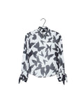The Printed Chiffon Blouse