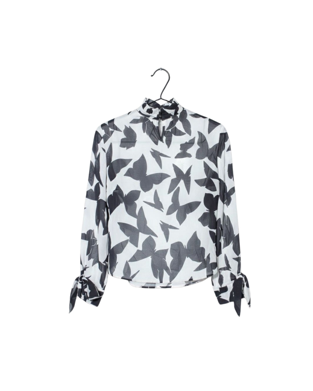 The Printed Chiffon Blouse