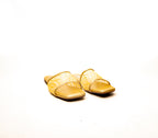Lace Square Toe Slides