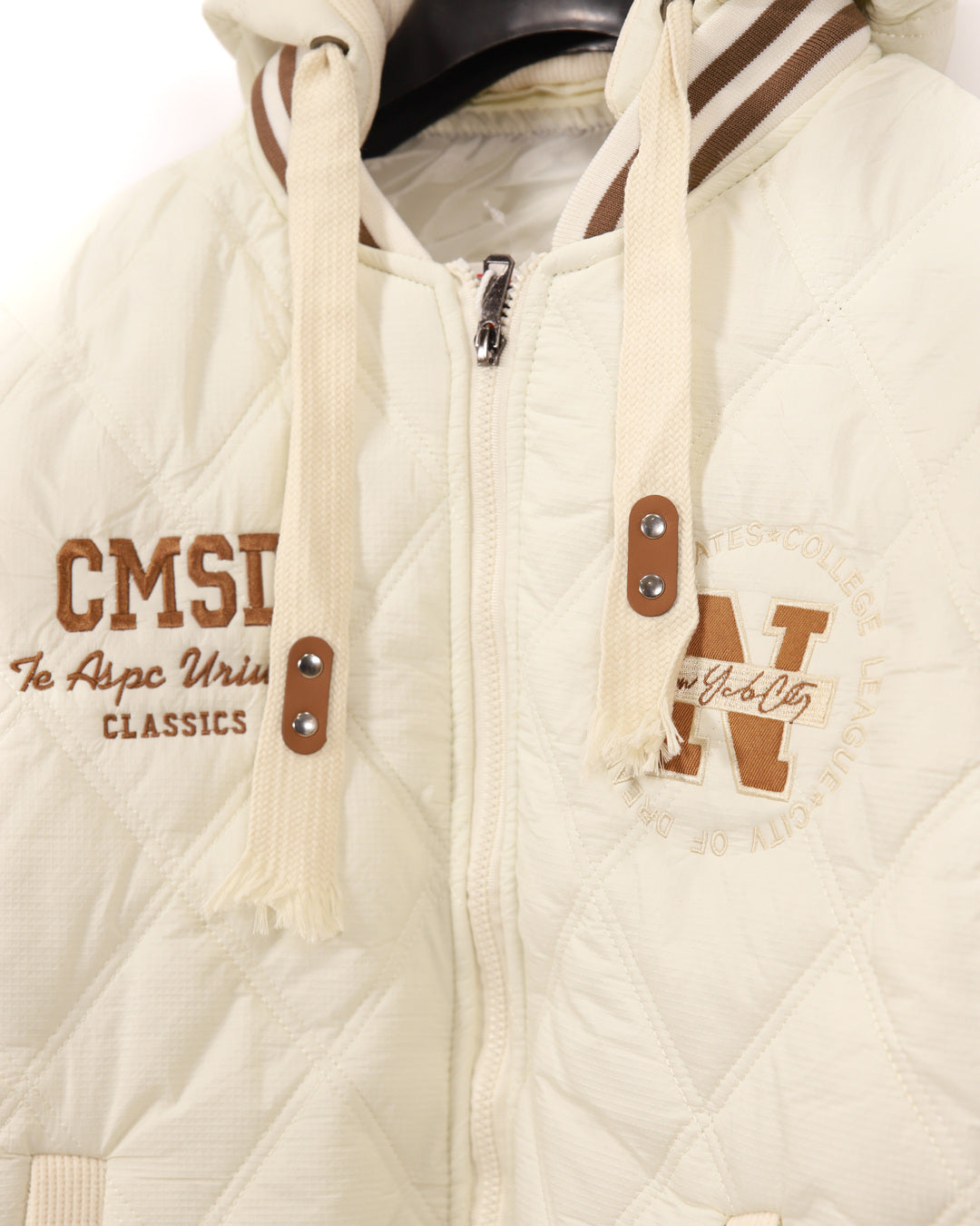 Quilted Varsity Jacket