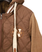 Quilted Varsity Jacket
